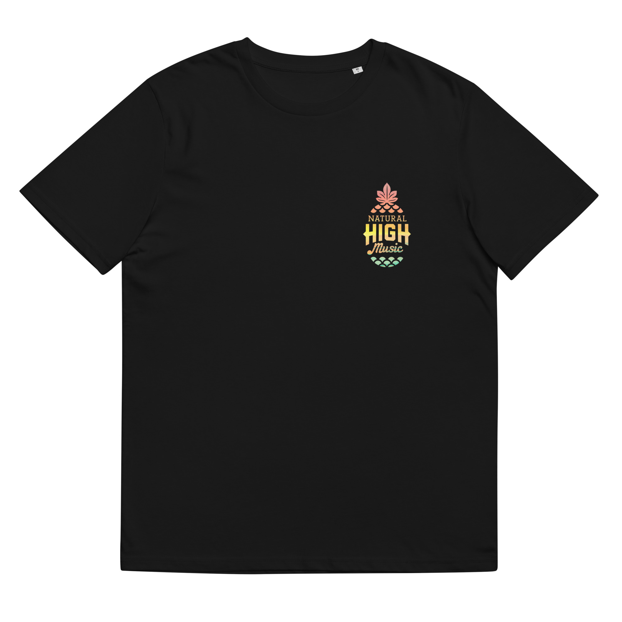 unisex-organic-cotton-t-shirt-black-front-64b7fd4ee58b0